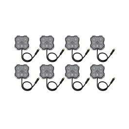 Diode Dynamics Stage Series LED Rock Light Kit 8-Pack rcklt-eight