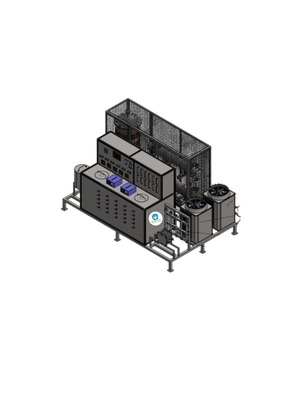 Membrane distillation test system
