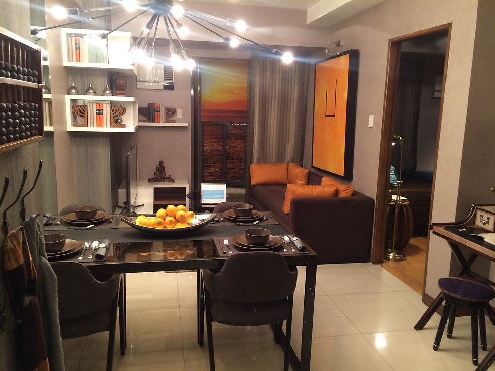 Dining and Living Area