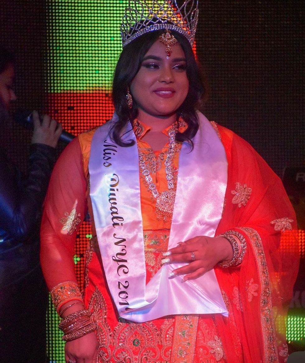 Miss Diwali Winner