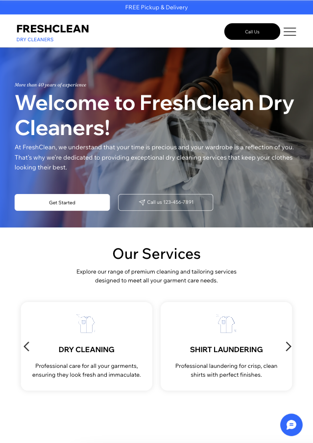 Dry Cleaners Cover