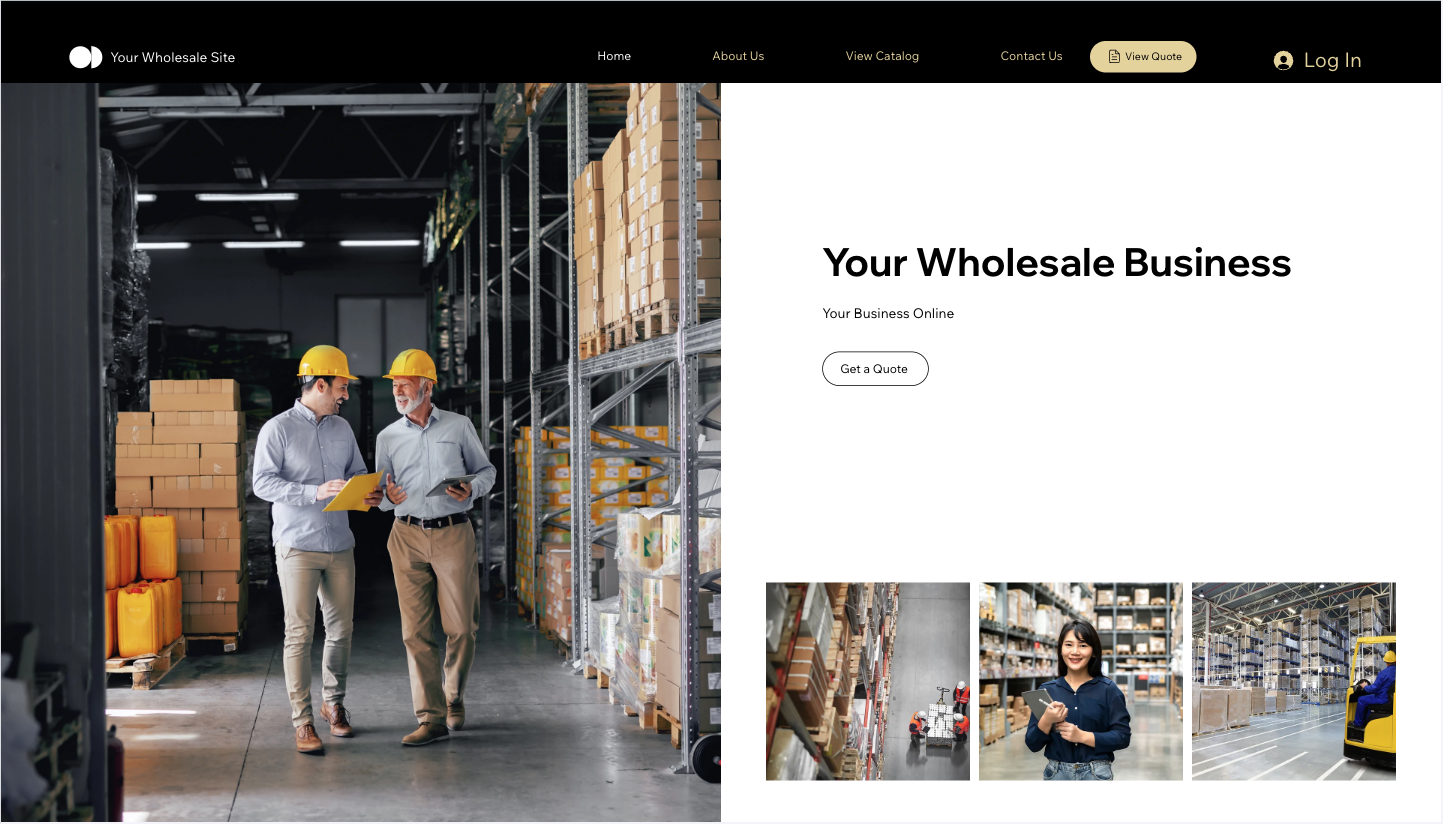 Home page