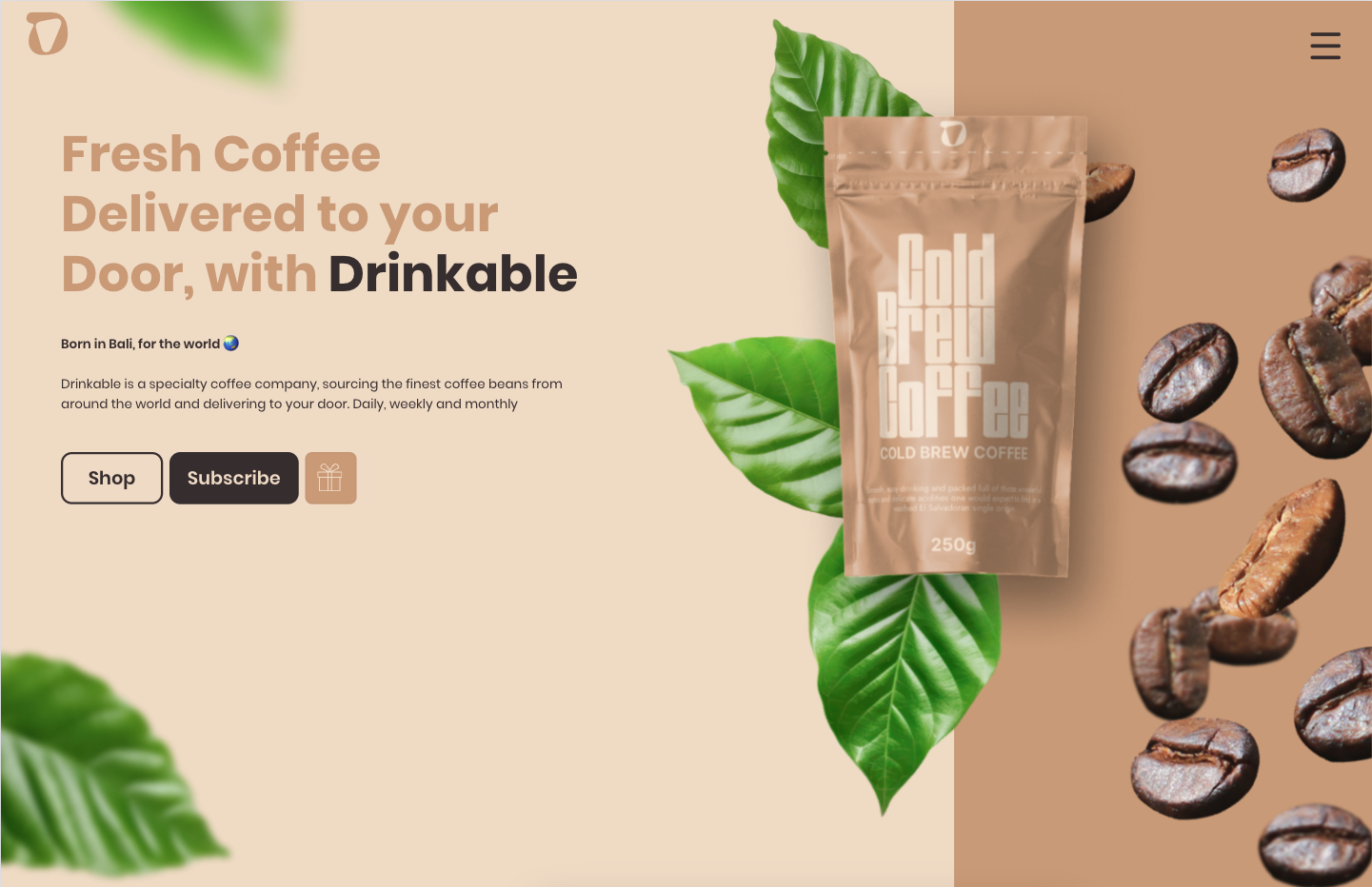 Home page