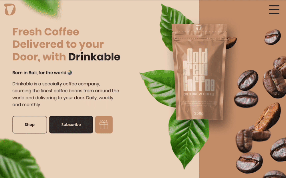 Coffee Brand Ecom