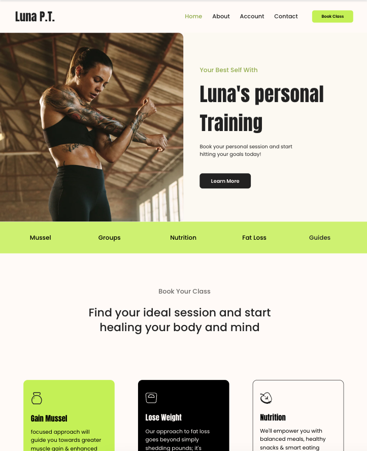 Trainer Cover
