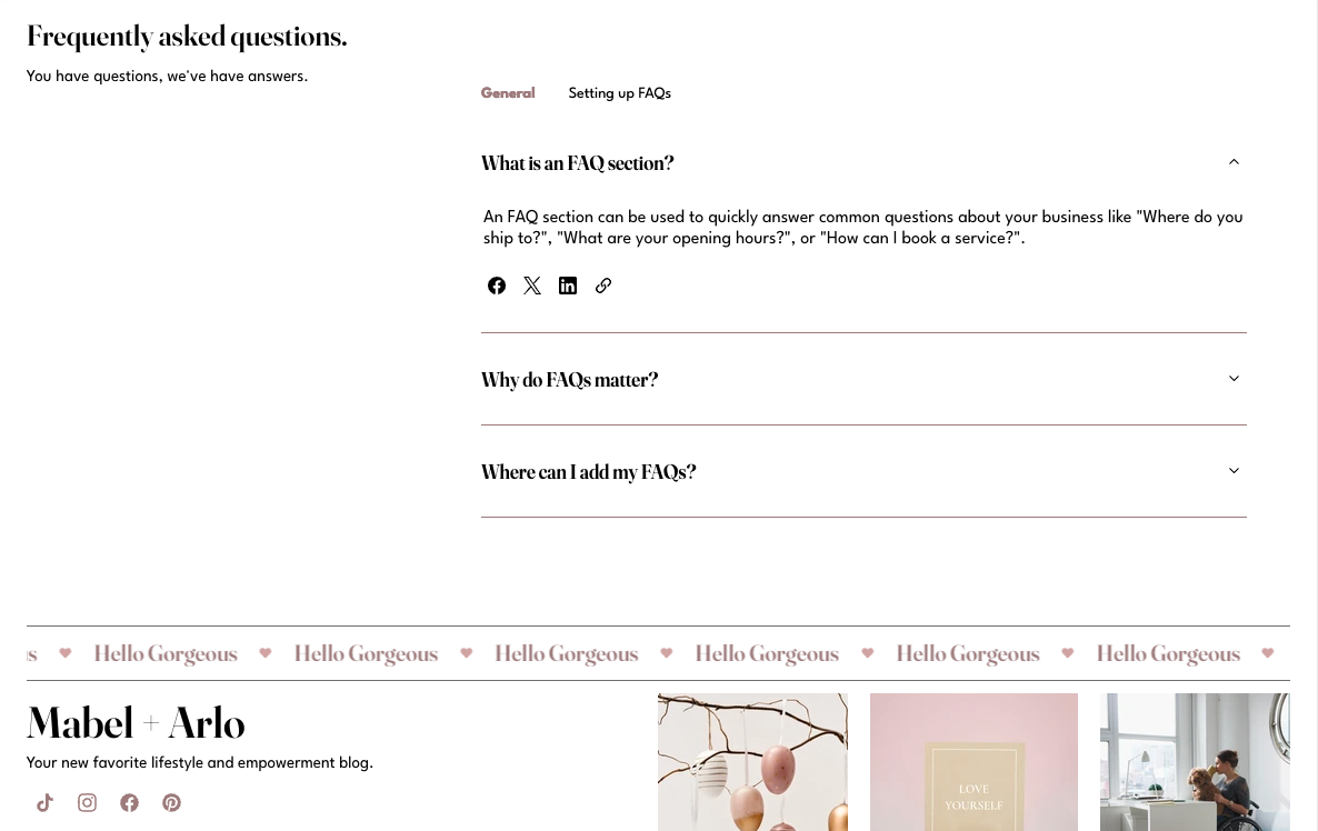 FAQs