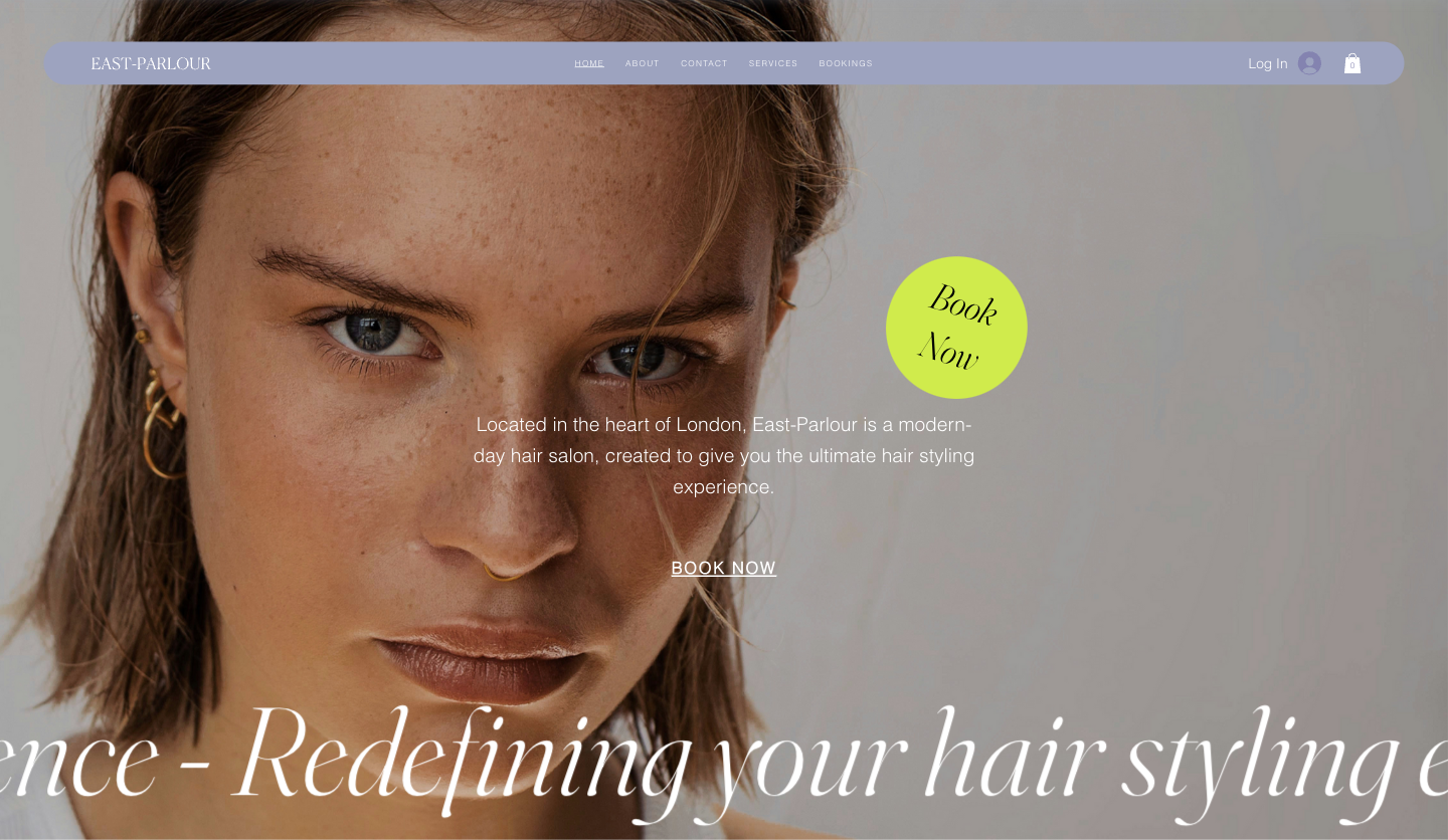 Home page