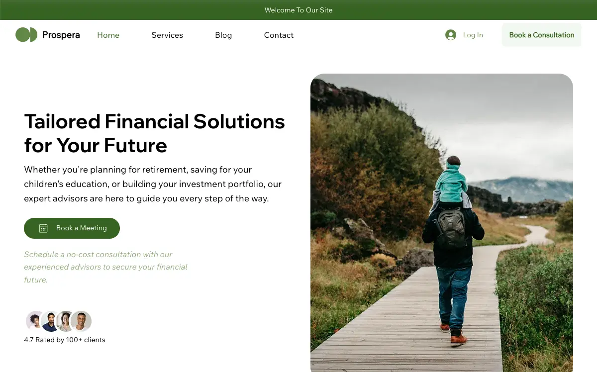 Home page Hero