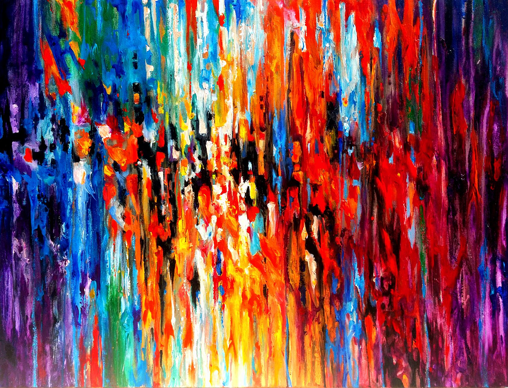 Composition #4. Series Abstract Sunsets