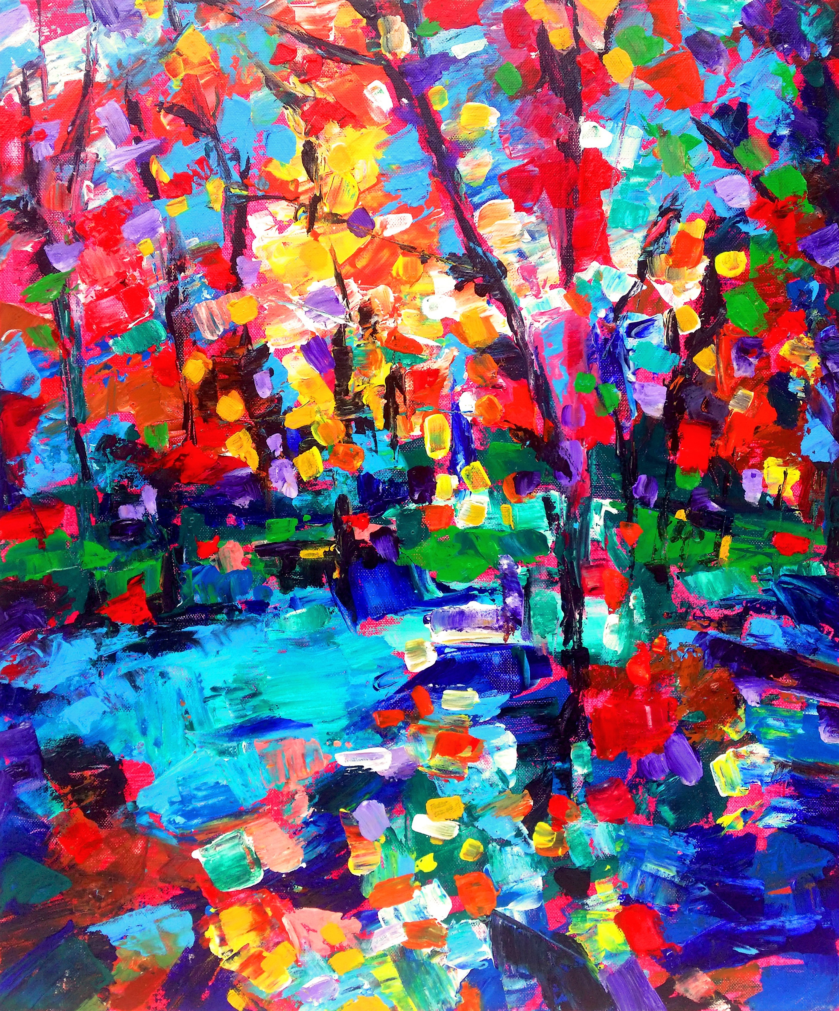 Composition #2. Secret Pond. Series Moods