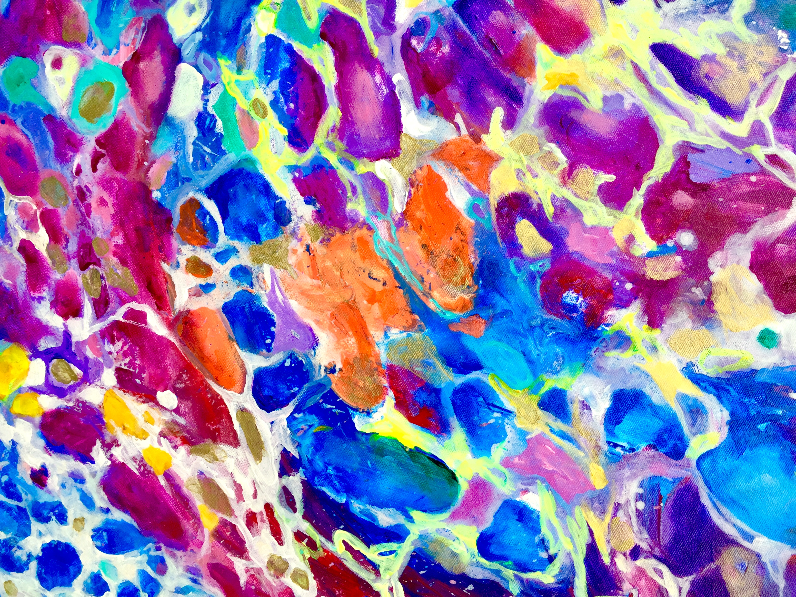Cosmic Flowers. (detail4)