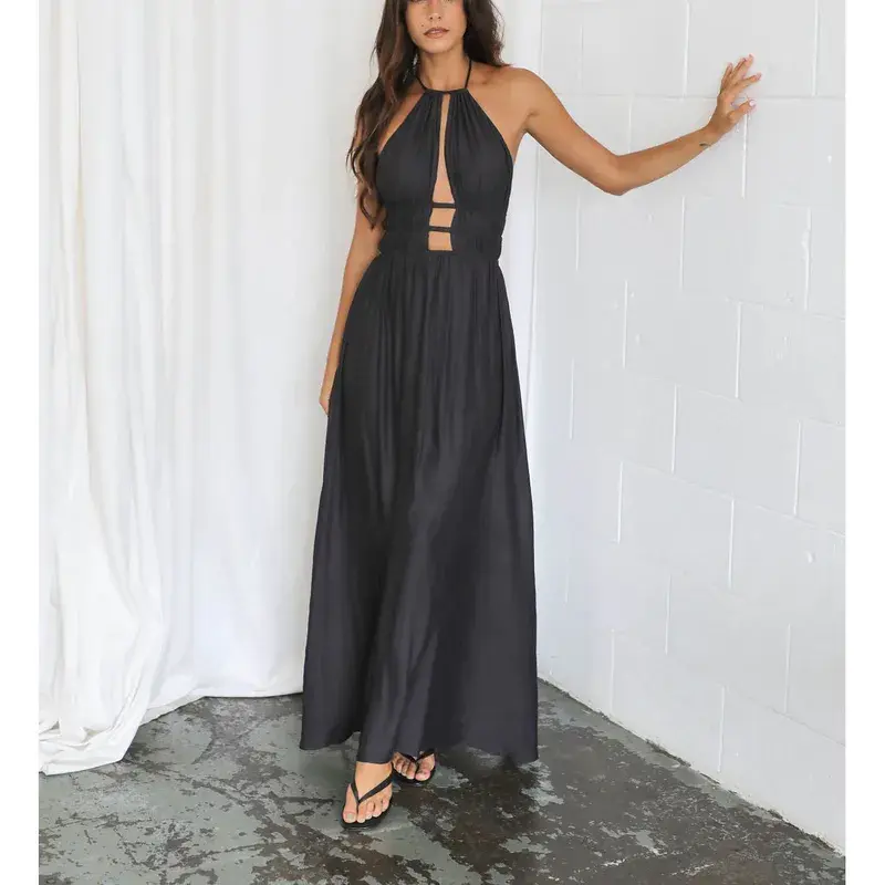 Robe longue plissée La Réunion 974