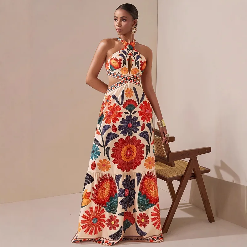 Robe Maxi "Éden Sauvage"