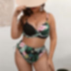 Maillot de bains deux pièces grande taille La Réunion 974