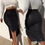Miniature : Cross-border foreign trade European and American leather skirt Amazon women's cl