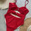 Миниатюра:  Color Hollow One-piece Swimsuit Women Pure Color Cut-out Bodysuit Casual Sports