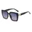 Miniature : New Large Frame Square Sunglasses Women's Brand Designer Fashion Sun Glasses