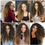 Miniature : 18"GoGo Curl Crochet hair for Black Women  Beach Curl Bohemian Crochet Braids  D