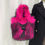 Miniature : 2023 Designer Faux Fur Tote Bag for Women Luxury Handbags Autumn Winter Plush Sh