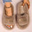 Miniature : Women's Slippers Fluffy Flip Flops Furry Slides  Letter  Decor  Flat Faux Fur Sa