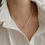 Миниатюра: New Popular Silver Colour Sparkling Clavicle Chain Choker Necklace for women