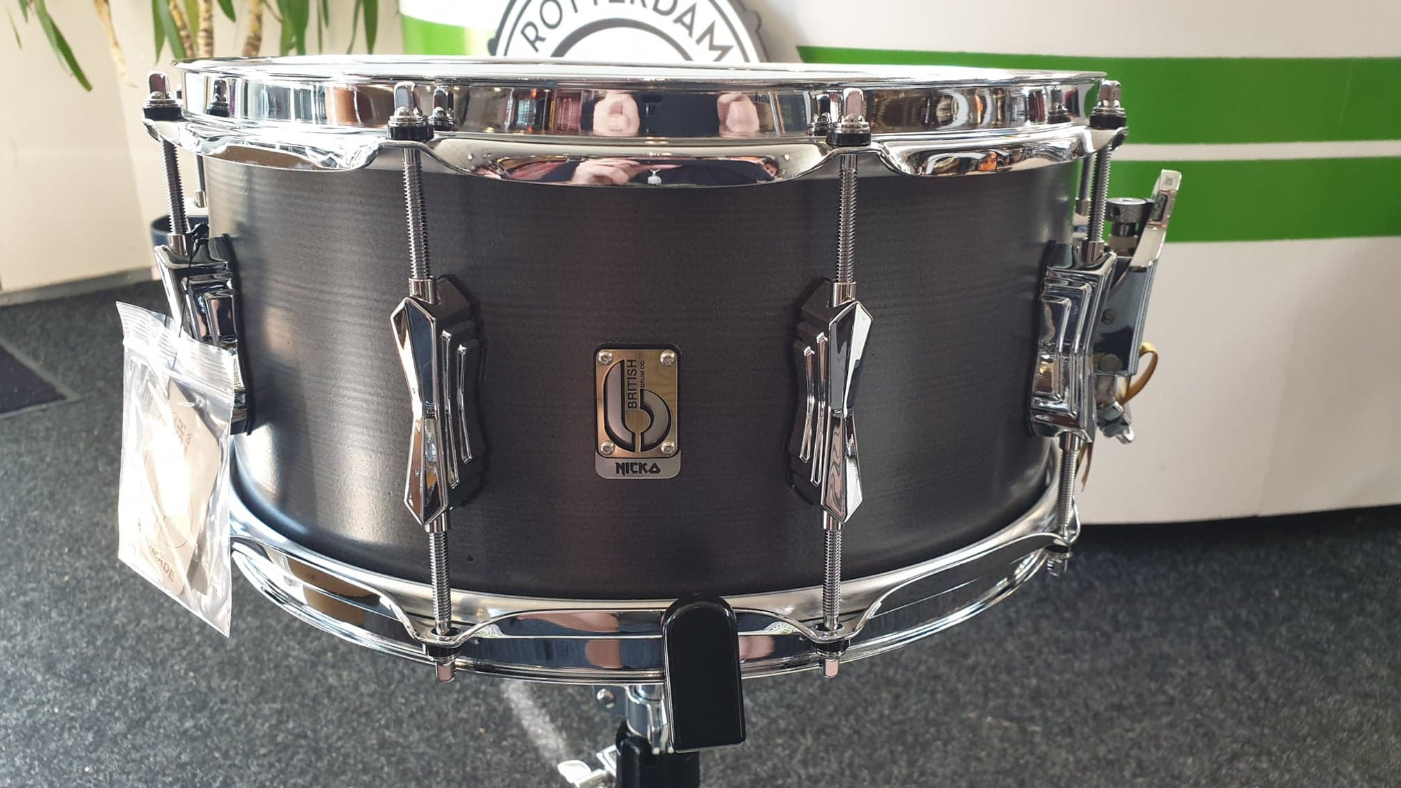 British Drum Co Nicko McBrain 14x6.5 Talisman