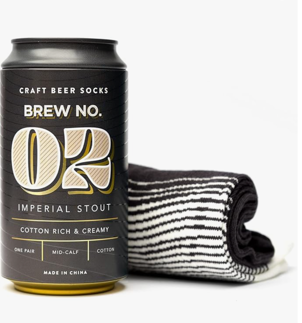Luckies Stout Craft Beer Socks