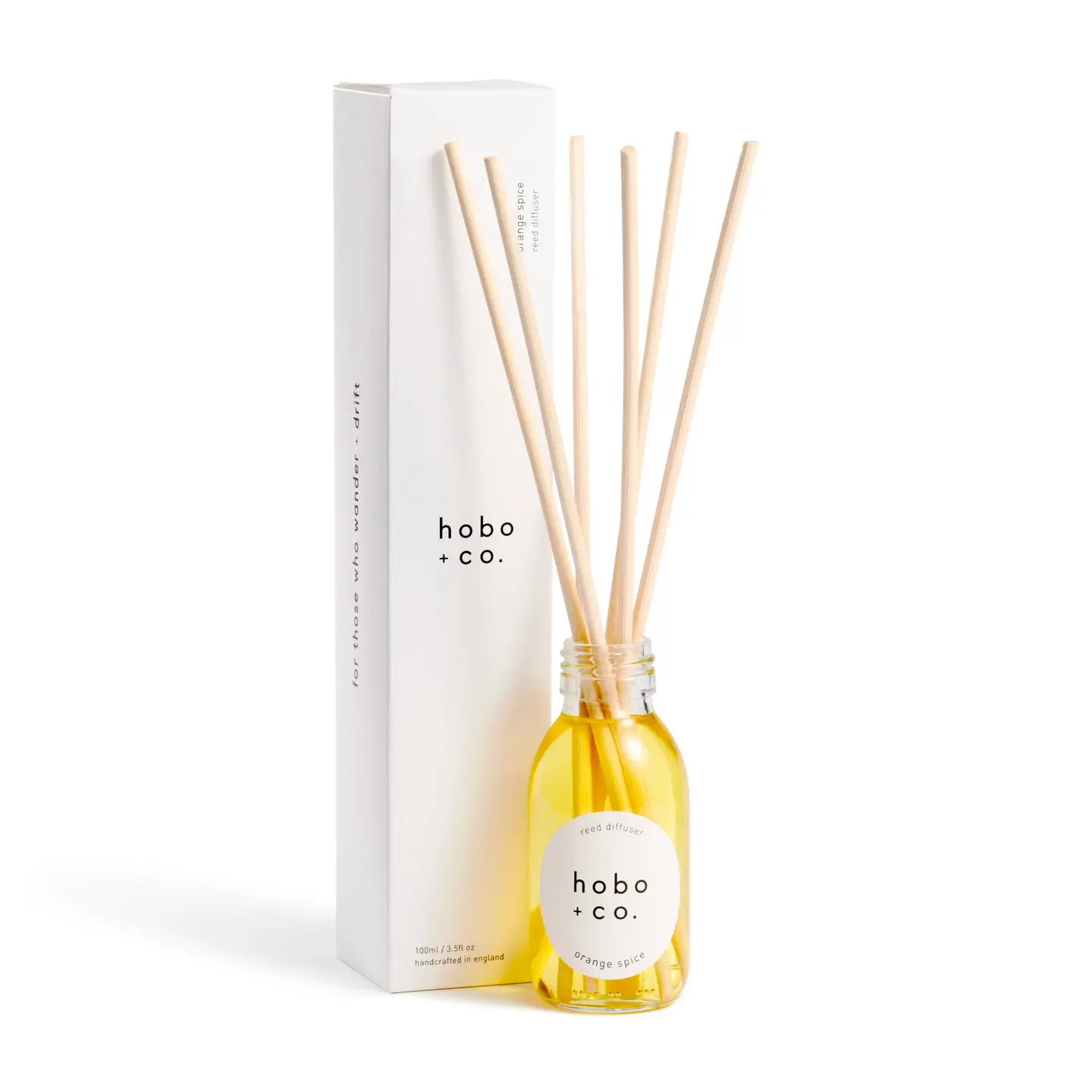 Hobo + Co Christmas Orange Spice Scented Reed Diffuser Salt Society