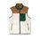 Thumbnail: Pistache Sleeveless Zipped Sherpa Gilet