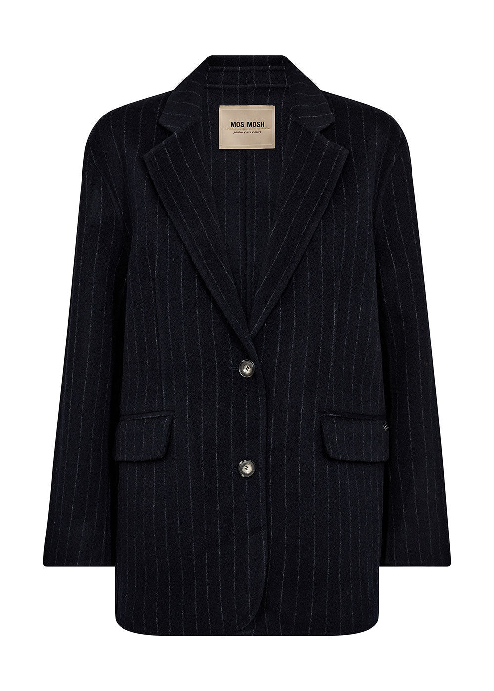 Mos Mosh Karita Idun Navy Wool Blazer