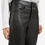 Thumbnail: Yaya Chocolate Faux Leather Trouser 