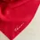 Thumbnail: TBCo Small Red Merino Wool Triangle Scarf