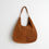 Thumbnail: Indi & Cold Tan Split Leather Tote Bag 
