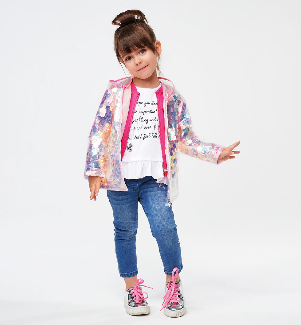 Miniatura: T-shirt con ruche 100% cotone