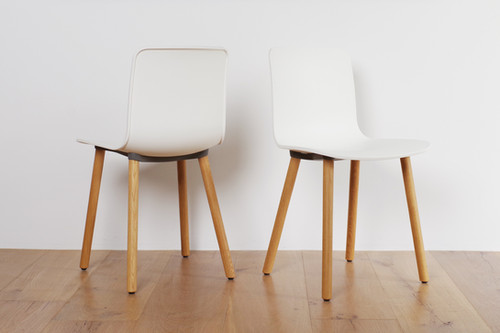 Vitra HAL Wood Jasper Morrison チェア 木製脚 白 Vitra HAL Wood Chair by Jasper Morrison