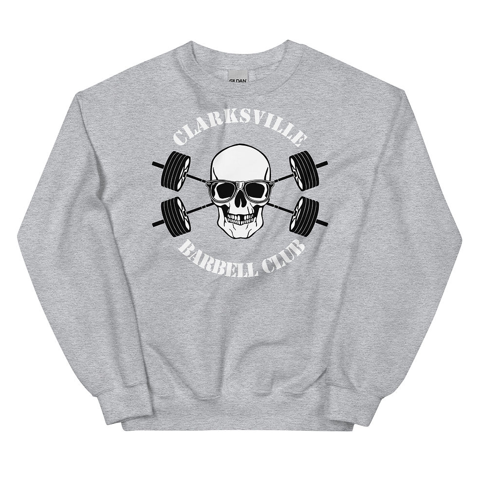 Thumbnail: Clarksville Barbell Club Unisex Sweatshirt