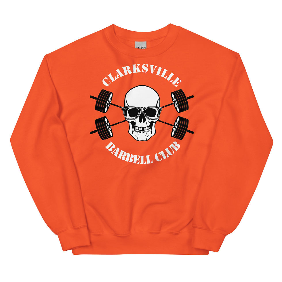 Thumbnail: Clarksville Barbell Club Unisex Sweatshirt