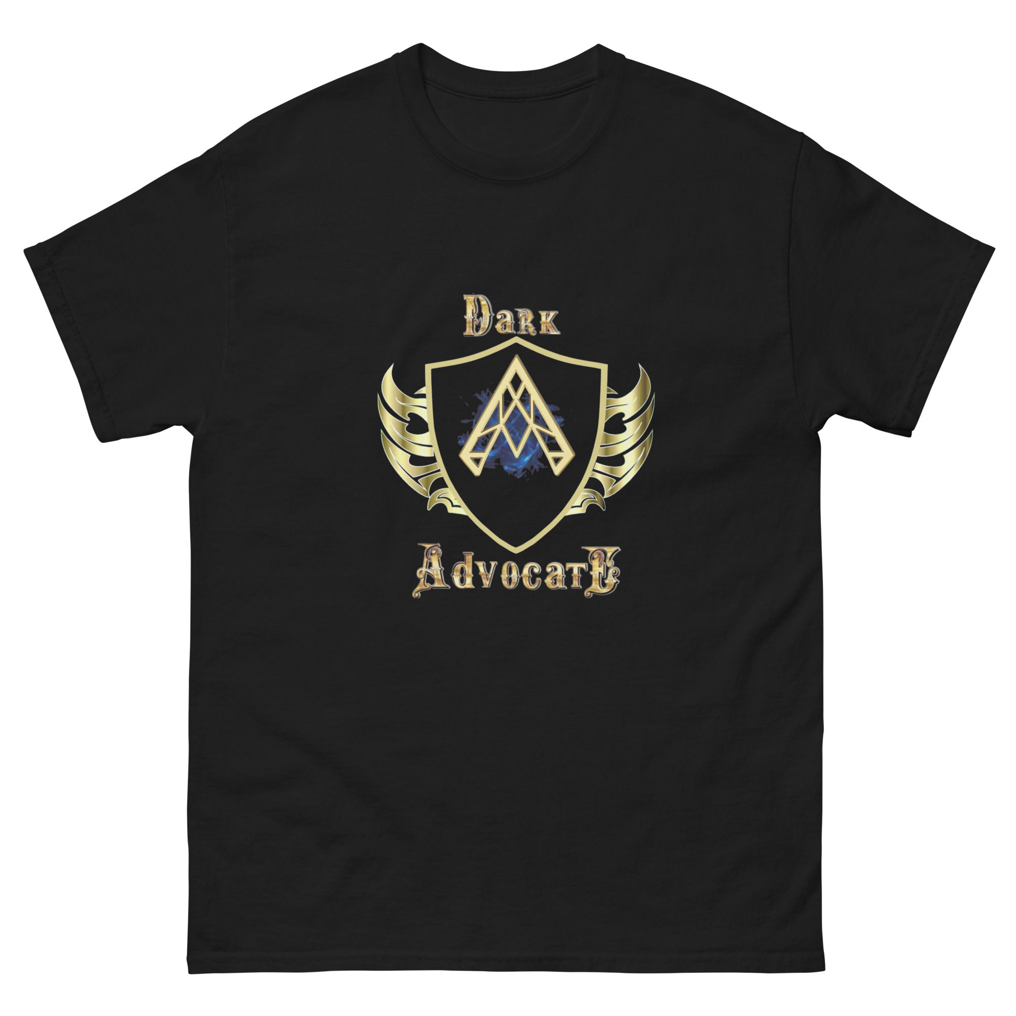 Dark Advocate Blue Shield T-shirt 