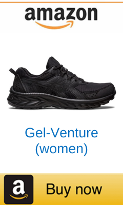 ASICS Women's, Gel-Venture 9 Trail Running Shoe for walking with Achilles tendonitis