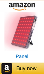 Fringe red light therapy lamp