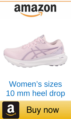 Women's size trainers for Sever's disease - overpronation