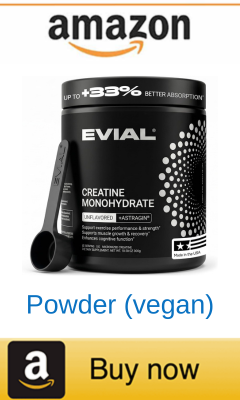 Evial creatine powder for runners