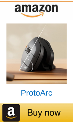 ProtoArc ergonomic mouse