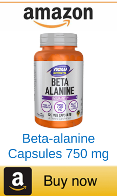 Beta-alanine capsules
