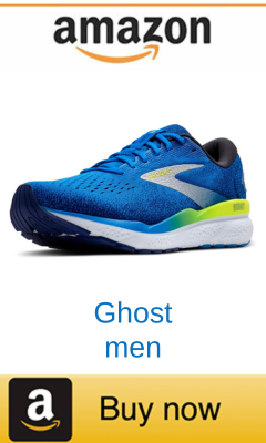 Brooks Ghost men's running shoe with arch support