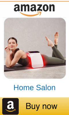 Red light therapy home salon device