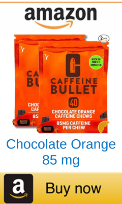 Chocolate-Orange caffeine gummy