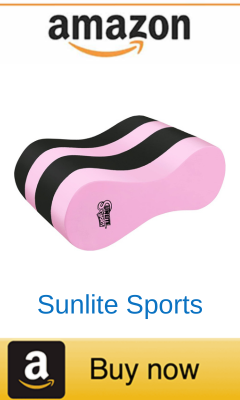 Sunlite Sports pull buoy for swimming with high hamstring tendinopathy
