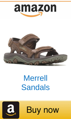 Merrell men's sandals for heel bursitis