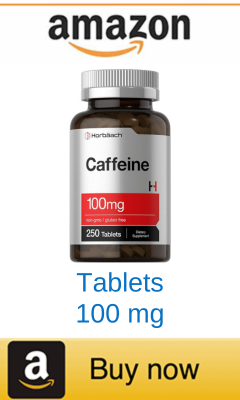 Caffeine tablets 100mg for runners